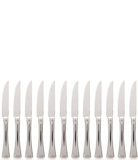 Lenox Portola 12-Piece Stainless Steel Steak Knife Set