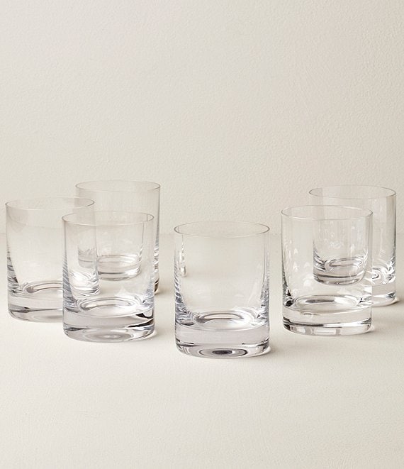 Lenox Tuscany Classics Cylinder Double Old-Fashioned Glasses, Set of 6