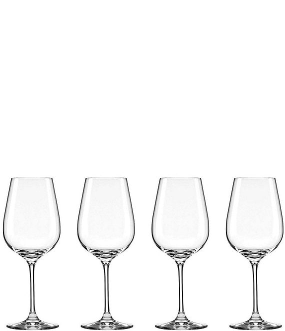 Lenox Tuscany 4 Piece Crystal Pinot Grigio Wine Glass Set Dillard S