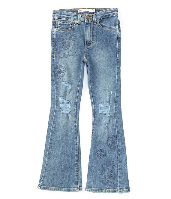 Levi's® Big Girls 7-16 726 Embroidered Flare Jeans | Dillard's