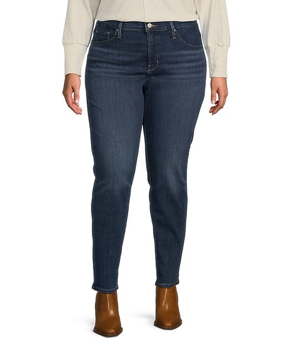 Levi's Women's 311 Exposed Button Shaping Skinny Jeans, (New