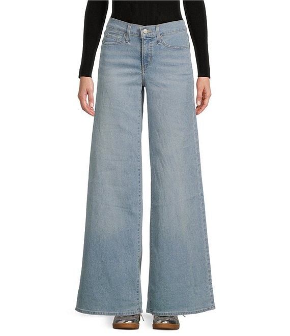 Levi s 318 Shaping Wide Leg Jeans Dillard s