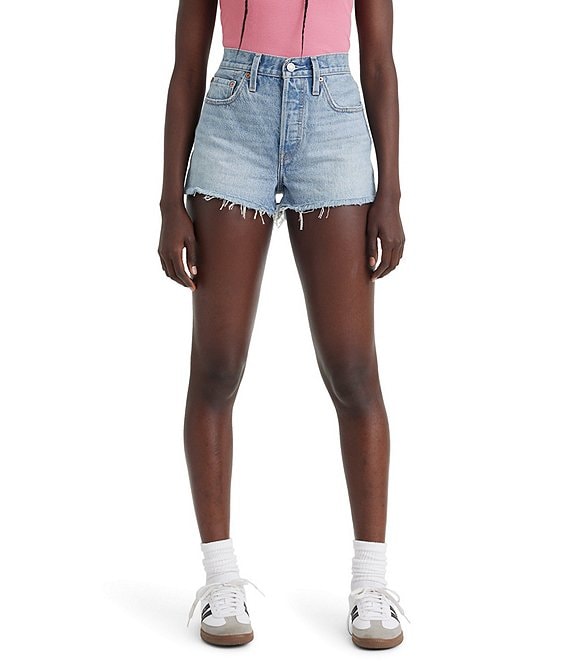 Frayed levi shorts on sale