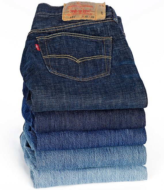 Levi's® 501® Original Classic Fit Rigid Jeans | Dillard's