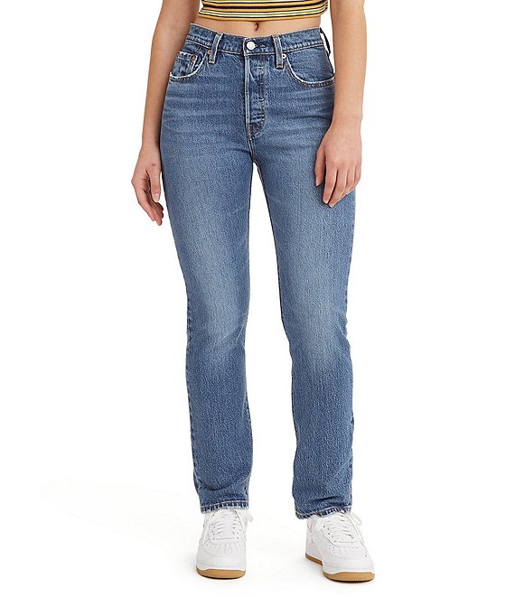 Levi's® 501® Original Mid Rise Straight Leg Jeans | Dillard's