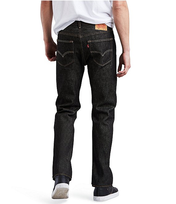 Levi's® 501 Original Shrink-To-Fit Straight Leg Jeans | Dillard's