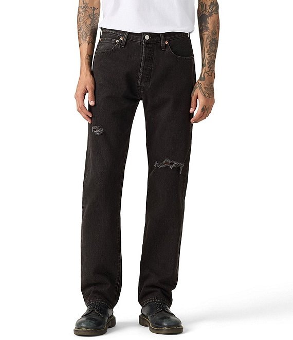 Levi's® 501® Regular Fit Straight Leg Jeans
