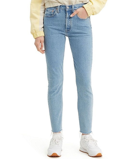 Levi's 501 high store waist skinny jeans