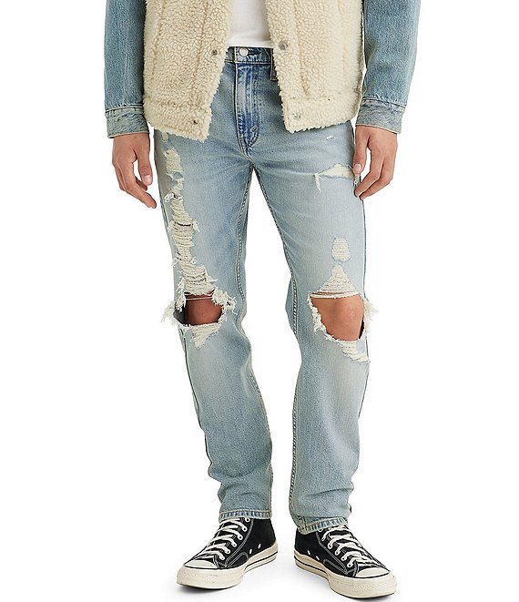 Aggregate 121+ levis ripped jeans super hot