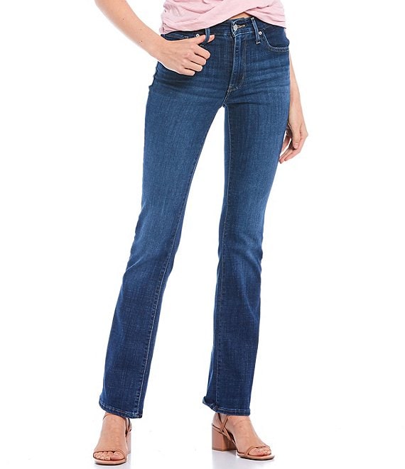 high waisted bootcut jeans levis