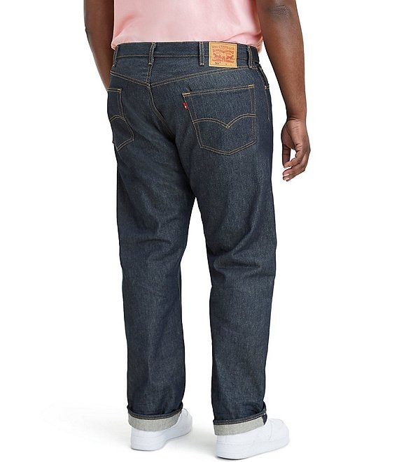Levi's® Big & Tall 501® Shrink-To-Fit Regular Fit Straight Leg