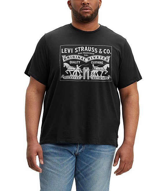 Levi s Big Tall Short Sleeve Graphic T Shirt