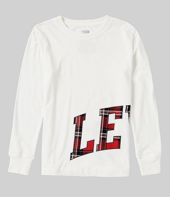 Levi's® Big Boys 8-20 Long Sleeve Wraparound Logo T-Shirt