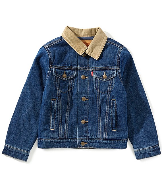 Levi's® Big Boys Quilted Lined Trucker Jacket