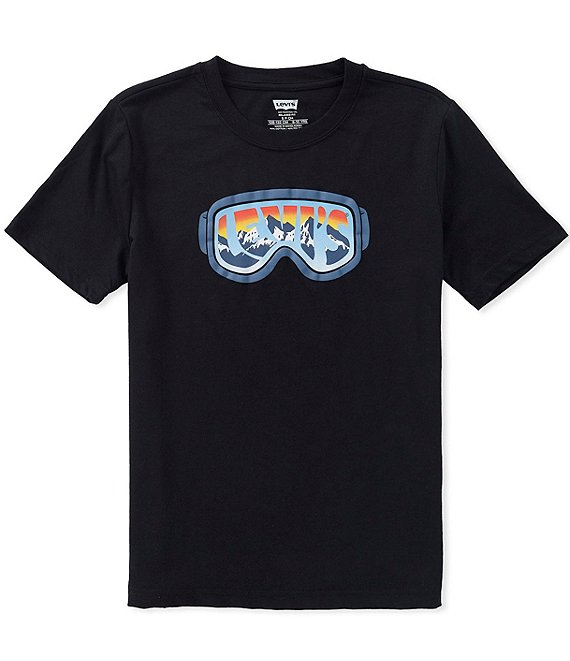 Levi's® Big Boys Short Sleeve Goggle View T-Shirt