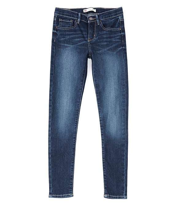 Color:Atomic - Image 1 - Levi's® Big Girls 7-16 Lana Denim Legging Jeans