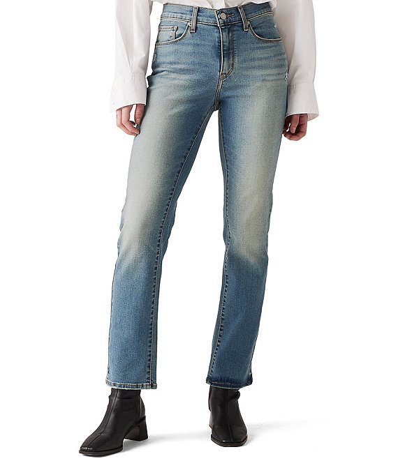 Levi's® Classic Straight Leg Mid Rise Stretch Denim Jeans