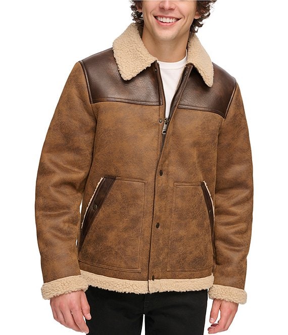 Levi's Levi's® Faux Shearling Jacket, Brown - Image 1