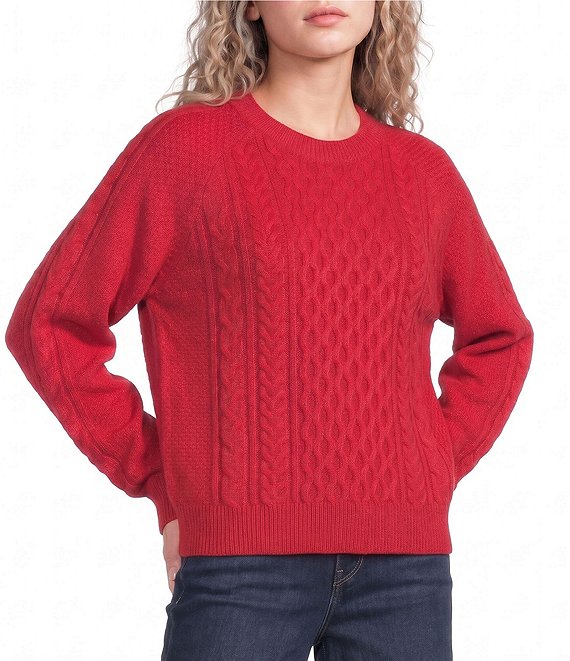 Levi's Jolie Cable Knit Crewneck Sweater