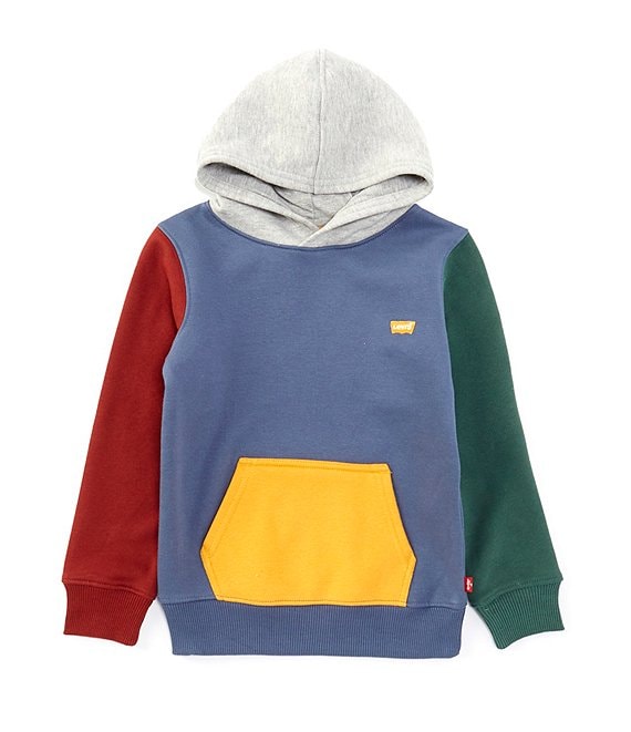 Vintage color block hoodie store