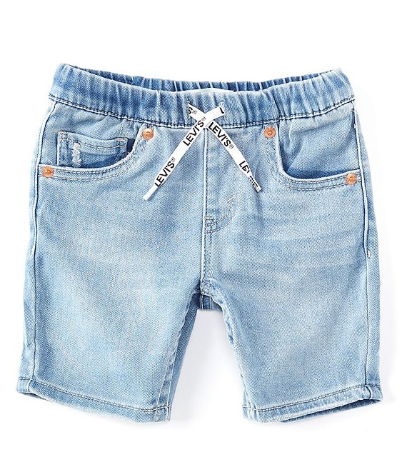 Levi's® Little Boys 2T-7X Skinny Fit Pull-On Dobby Shorts | Dillard's