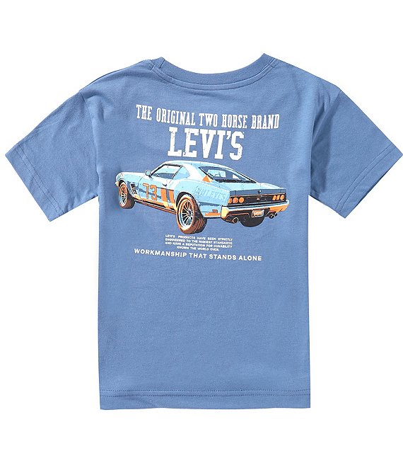 Levi's® Little Boys Short Sleeve Rev The Engine Tee