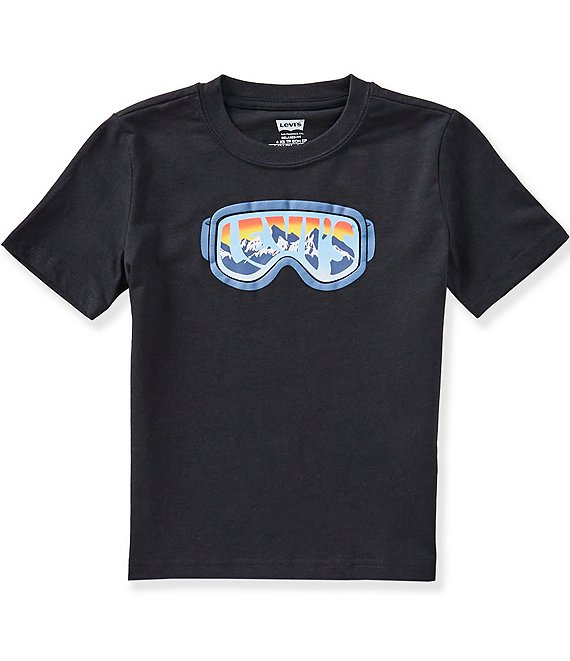 Levi's® Little Boys Short Sleeve Goggle View Tee