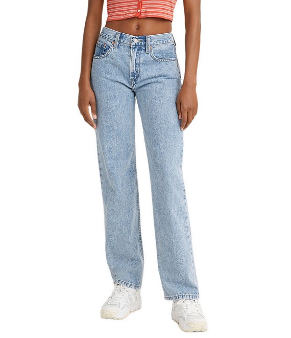 Levi's Levi's® Low Pro Mid Rise Straight Jeans, Charlie Glow Up - Image 1