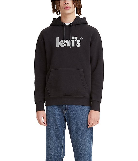 Mededogen lamp draad Levi's® Men's Relaxed Fit Poster Logo Graphic Hoodie | Dillard's