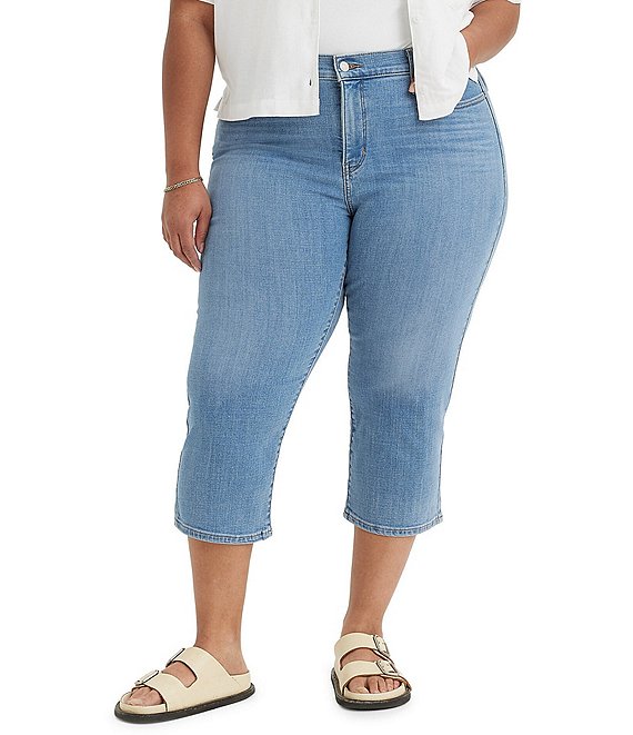 Levi's® Plus Size 311 Shaping Skinny Capri Jeans | Dillard's