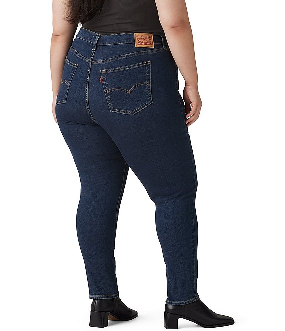 Levi's® Plus Size 721 High Waisted Skinny Jeans | Dillard's