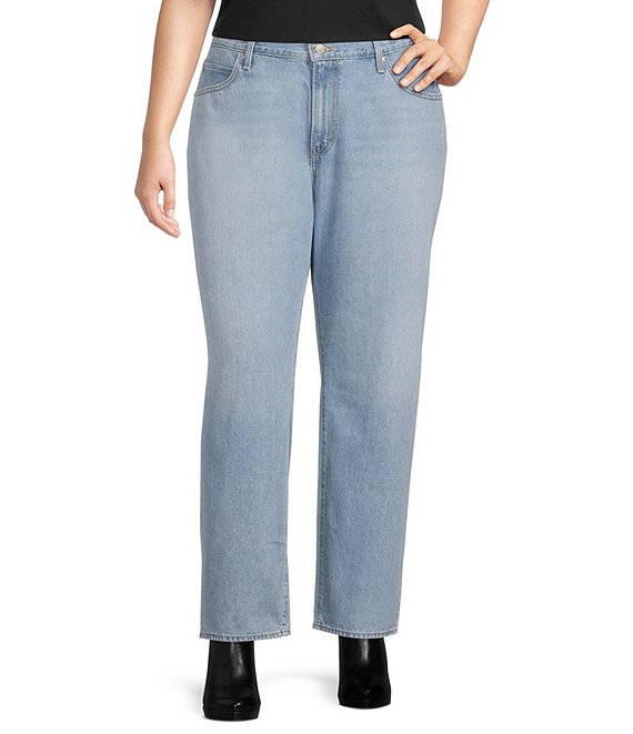 Levi's® Plus Size 94 Baggy Straight Leg 5-Pocket Denim Jeans | Dillard's