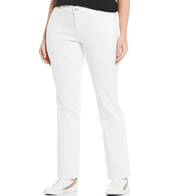 white plus size levi jeans