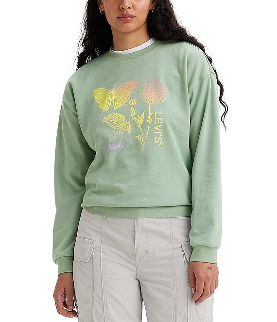 Levi's® Salinas Graphic Crew Neck Sweatshirt