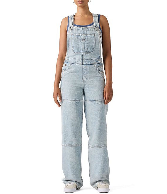 Levi's® Sleeveless Bib Pocket Denim Utility Overalls