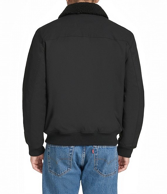 Levi's® Utility Bomber Sherpa Collar Jacket | Dillard's