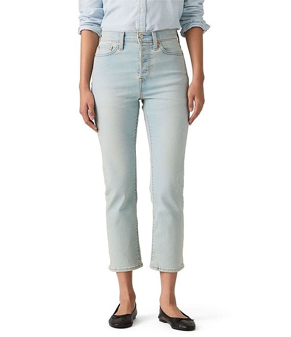 Levi's® Wedgie High Rise Straight Leg Jeans