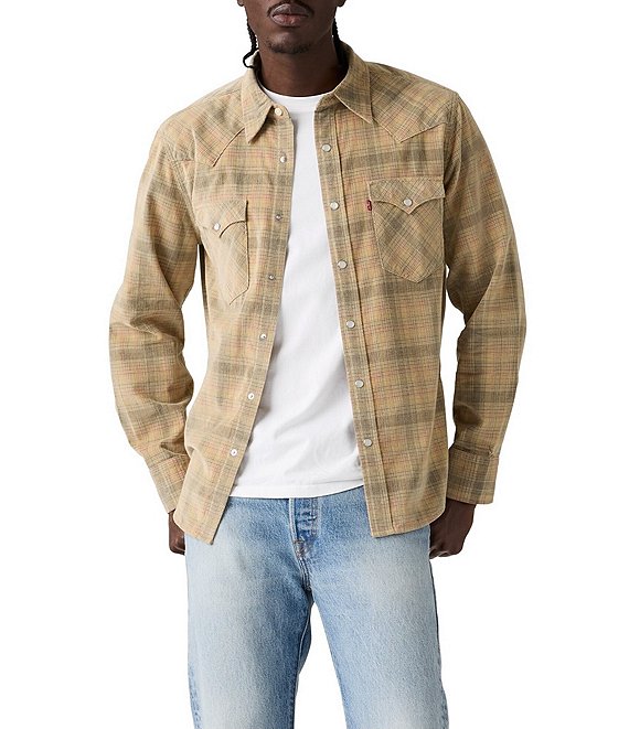 Levi's® Western Hektor Plaid Shirt