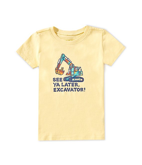 Life is Good Little Boys 2T-4T Short Sleeve See Ya Later