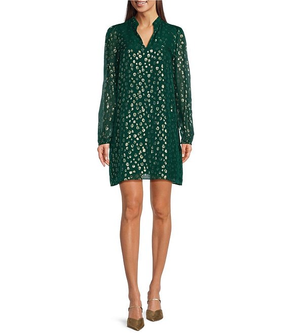 Polka dot dress dillards best sale