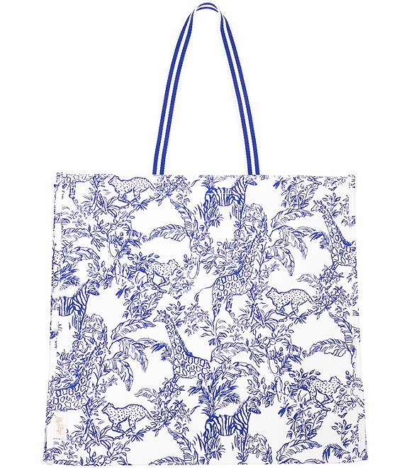 Lilly pulitzee canvas tote store bag