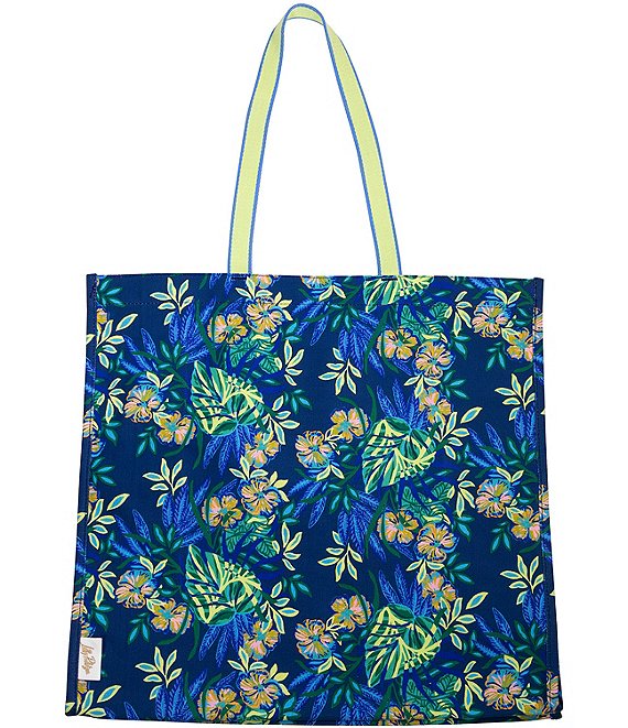 Lilly pulitzee canvas store tote bag