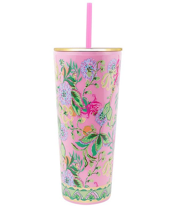 Lilly Pulitzer Tumbler with Straw | Dillard's