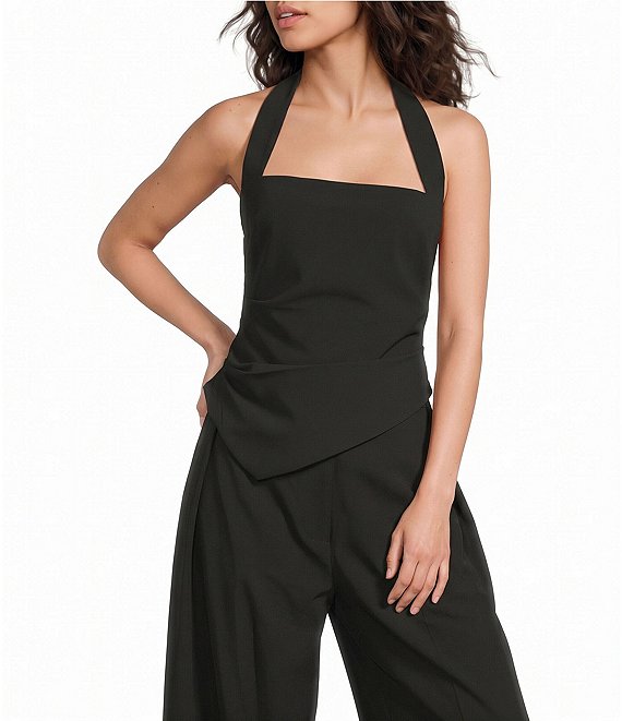 Line and Dot Cosette Halter Neck Sleeveless Coordinating Top
