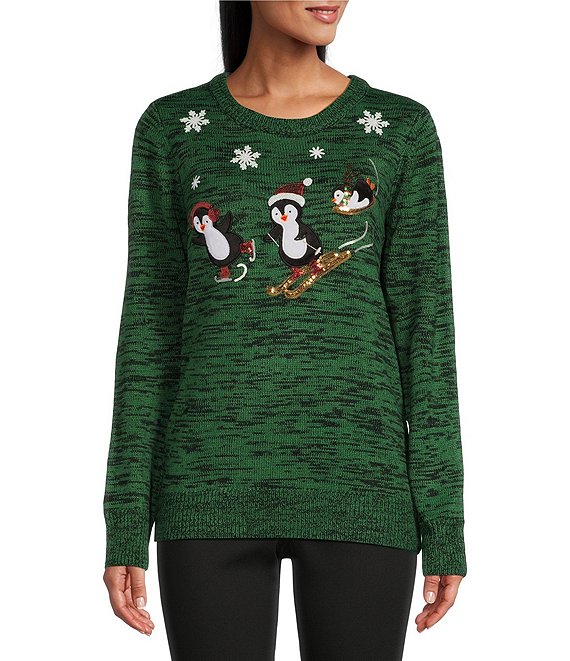 Embellished christmas jumper sale