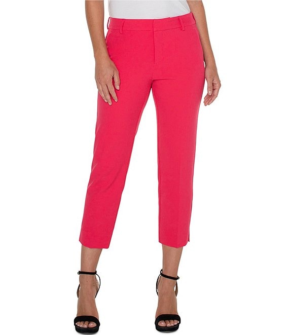 Liverpool Los Angeles Kelsey Mid Rise Crop Coordinating Trouser Pants ...