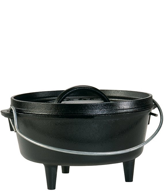 Lodge Cast Iron Camp Dutch Oven - 2-Qt