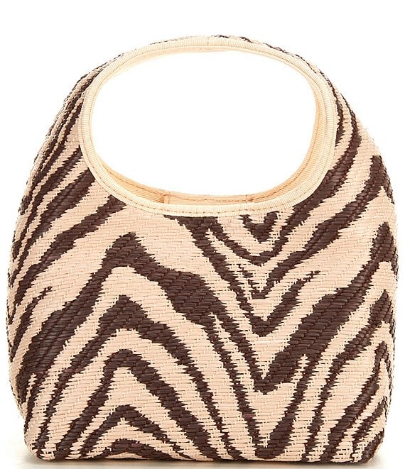 Loeffler Randall Kenzie Zebra Mini Top Handle Bag