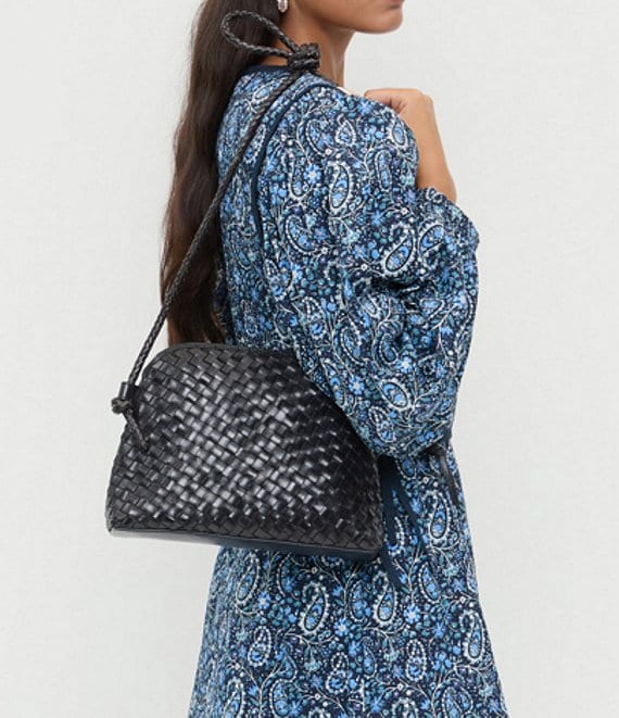 Loeffler Randall Mallory Square Weave Crossbody Bag | Dillard's