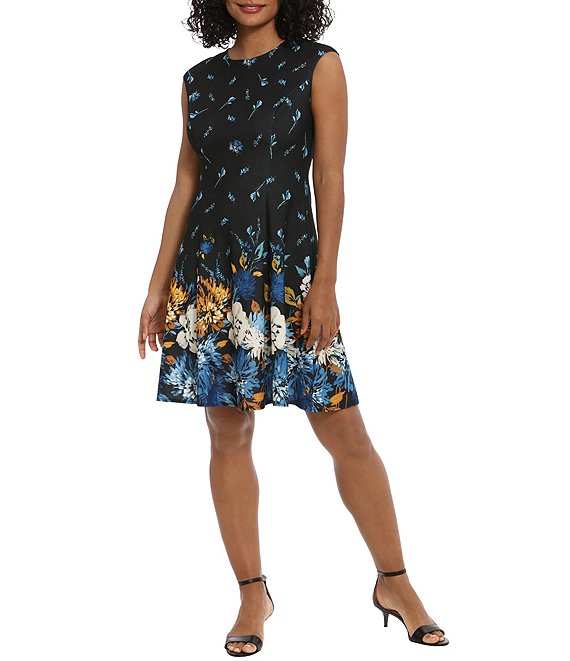 Cap sleeve hotsell floral dress